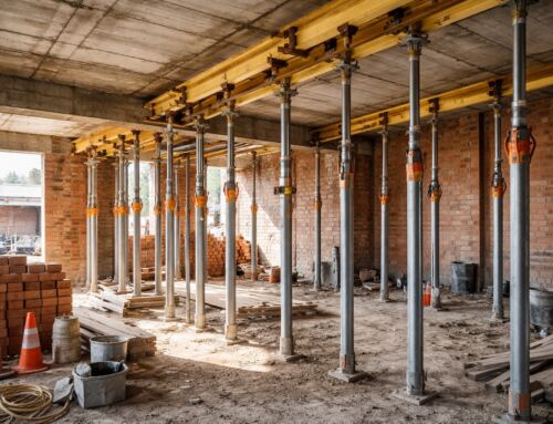 What Does Shoring Mean in Masonry Construction?